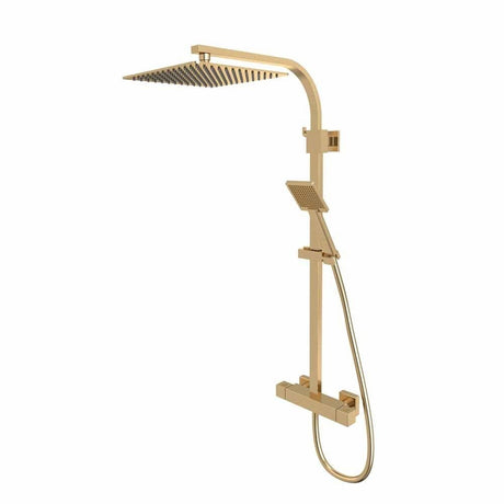 Tavistock Index Dual Function Bar Shower System - Brushed Brass - SND1512 - TAP 'N' SHOWER