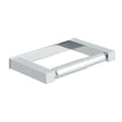 Vado Wall Mounted Square Closed Paper Holder - Chrome - SQU - 180A - C/P - TAP 'N' SHOWER