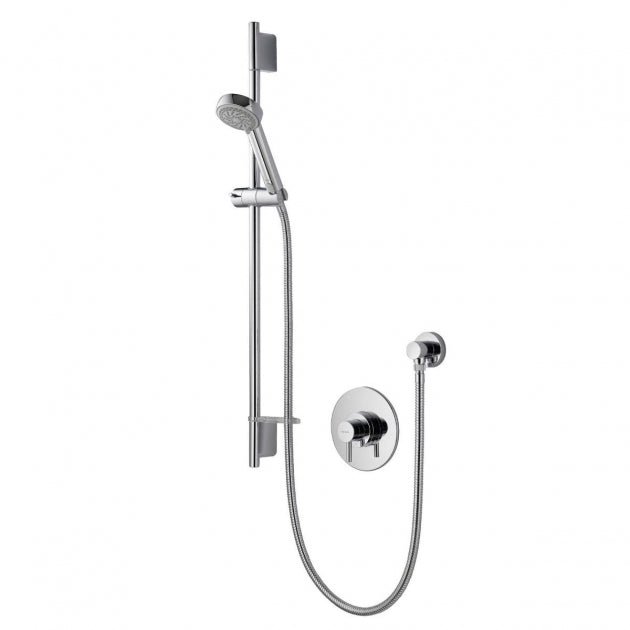 Aqualisa Siren Sl Concealed Mixer Shower with Adjustable Head - Chrome - SRN001CA - TAP 'N' SHOWER