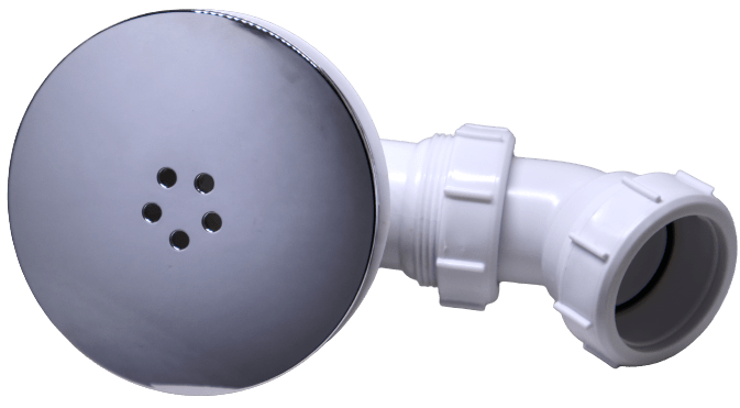 Prystine Stainless Steel 90mm High Flow Shower Tray Waste - TAP 'N' SHOWER