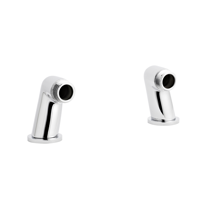 Nuie Chrome Contemporary Inlet Leg - SX322