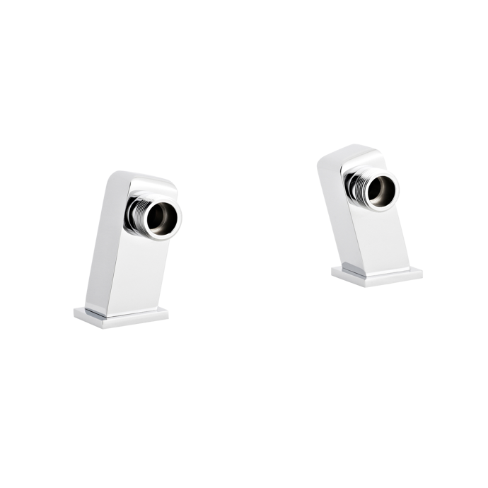 Nuie Chrome Contemporary Inlet Leg - SX323