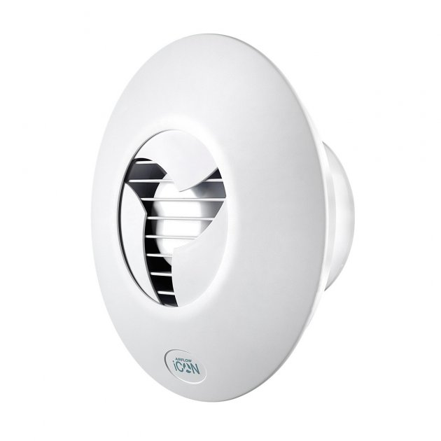 Frontline Icon Extractor Fan - White - SY7070 - TAP 'N' SHOWER