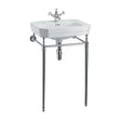 Burlington Basin Wash Stand - White - T22ACHR - TAP 'N' SHOWER