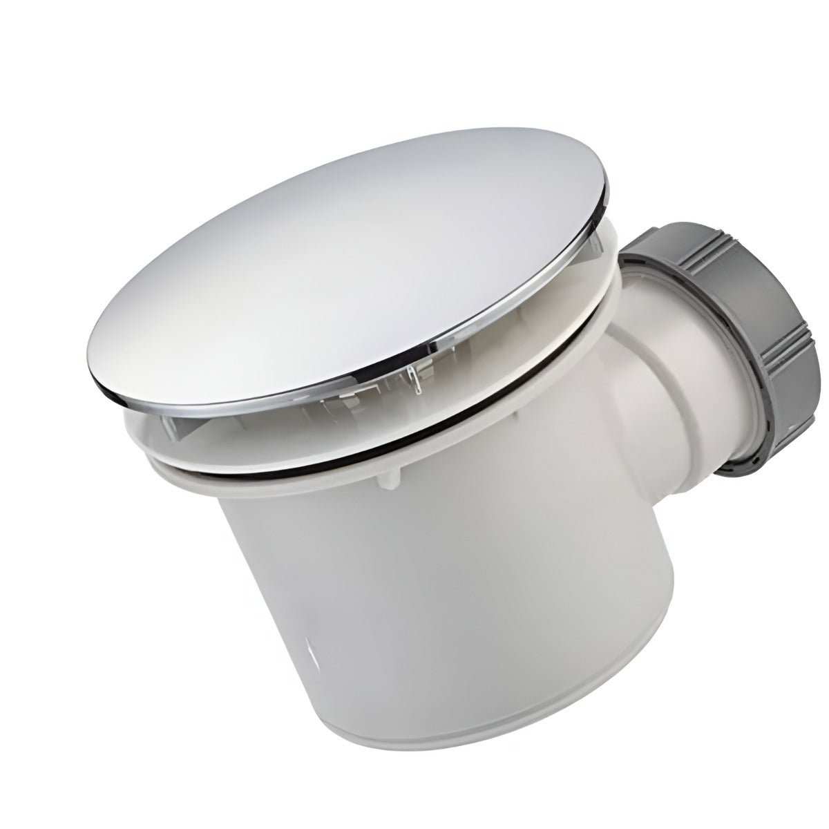 Ideal Standard Idealite 90mm Shower Tray Waste with Chrome Cover - T5528AA - TAP 'N' SHOWER