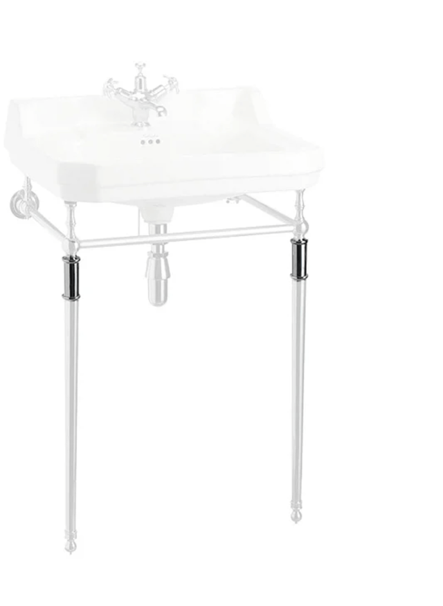 Burlington Chrome Regal Wash Stand Extension Kit - T62 - TAP 'N' SHOWER