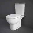 RAK Tonique Close Coupled Full Access Open Back WC Pan - Alpine White - TONPAN - TAP 'N' SHOWER