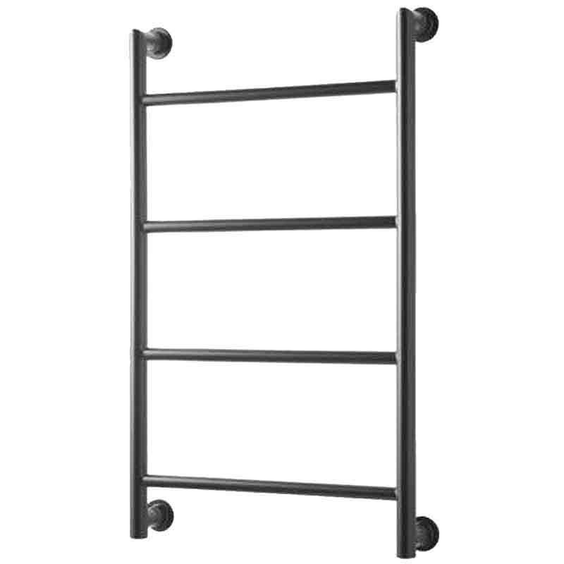 Towelrads Ballymore Straight Heated Towel Rail 900mm High x 530mm Wide - Anthracite - 120868 - TAP 'N' SHOWER