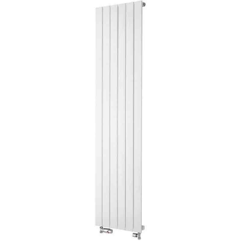 Towelrads Merlo Vertical Radiator 1800mm High x 435mm Wide - White - 120895 - TAP 'N' SHOWER