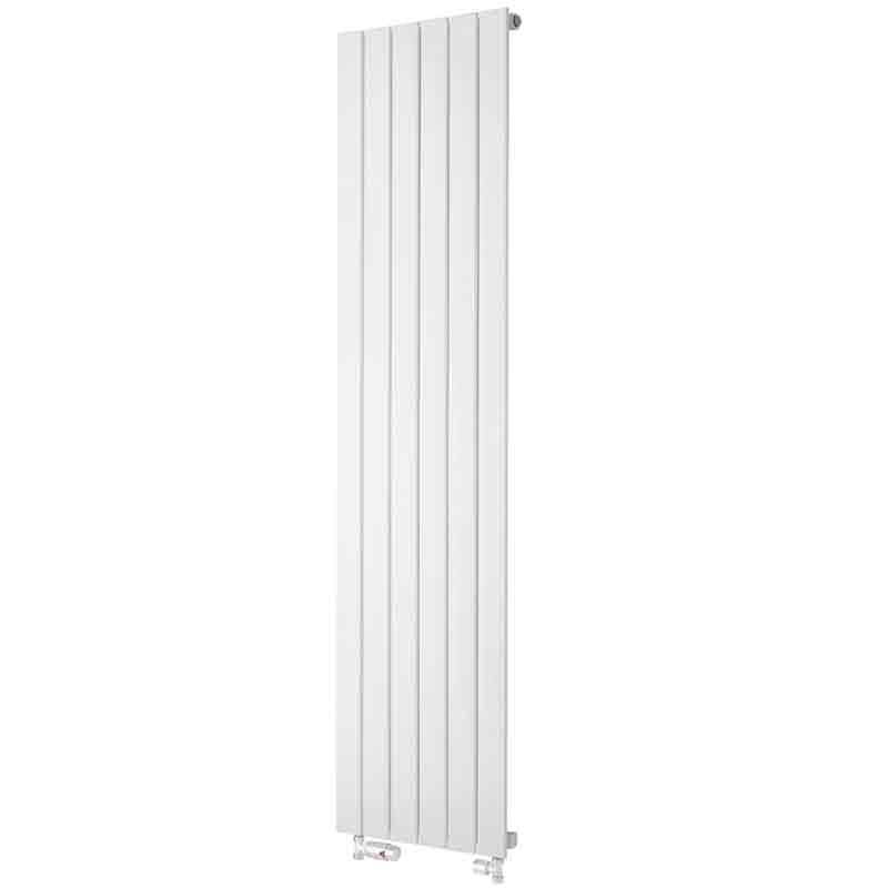 Towelrads Merlo Double Vertical Radiator 1800mm High x 672mm Wide - White - 120901 - TAP 'N' SHOWER