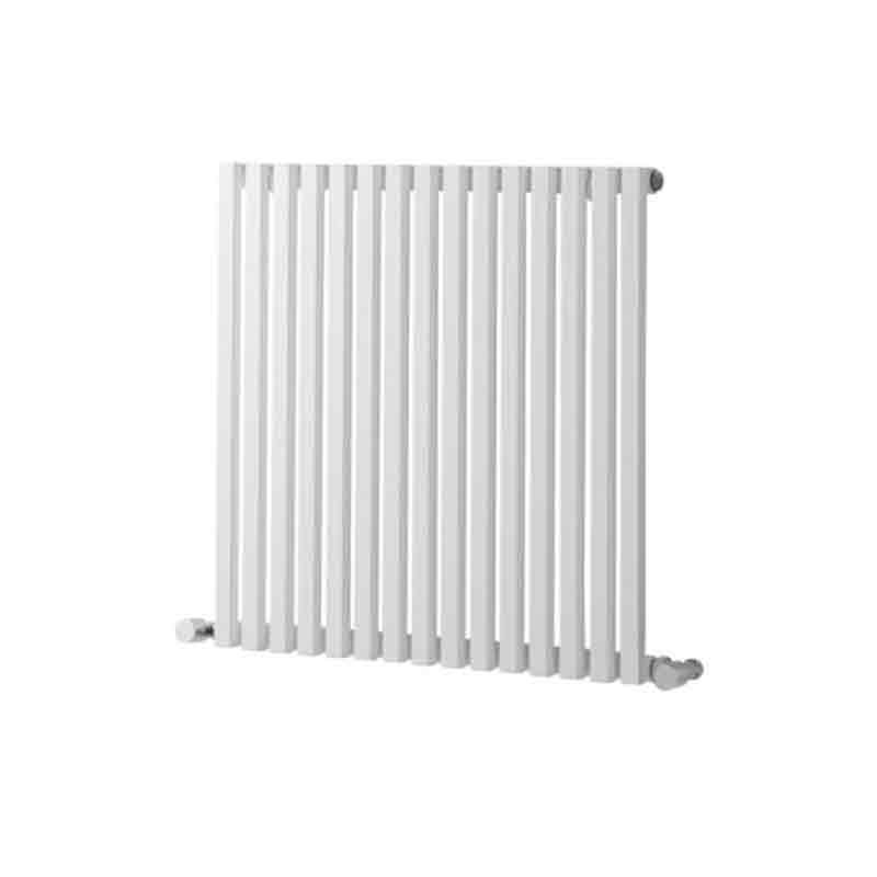 Towelrads Oxfordshire Horizontal Straight Hot Water Radiator 600mm High x 1190mm Wide - White - 120936 - TAP 'N' SHOWER