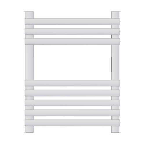 Towelrads Iridio Straight Heated Towel Rail 500mm High x 400mm Wide - White - 120965 - TAP 'N' SHOWER