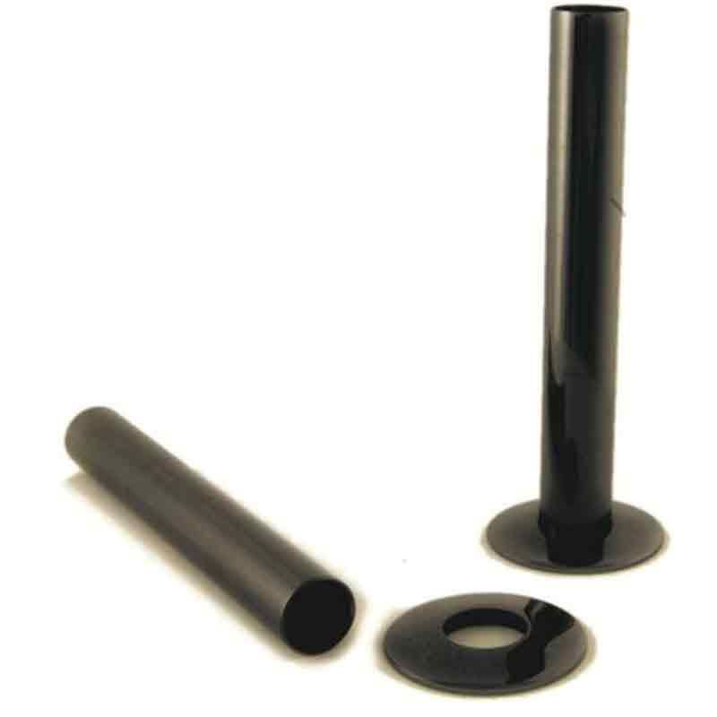 Towelrads Sleeve 130mm x 1/2" - Black - 125018 - TAP 'N' SHOWER