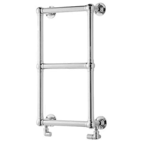 Towelrads Aldworth Traditional Heated Towel Rail 700mm High x 500mm Wide - Chrome - 128040 - TAP 'N' SHOWER