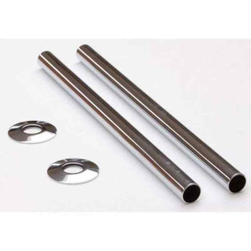 Towelrads Sleeve 300mm x 1/2" - Chrome - 129163 - TAP 'N' SHOWER