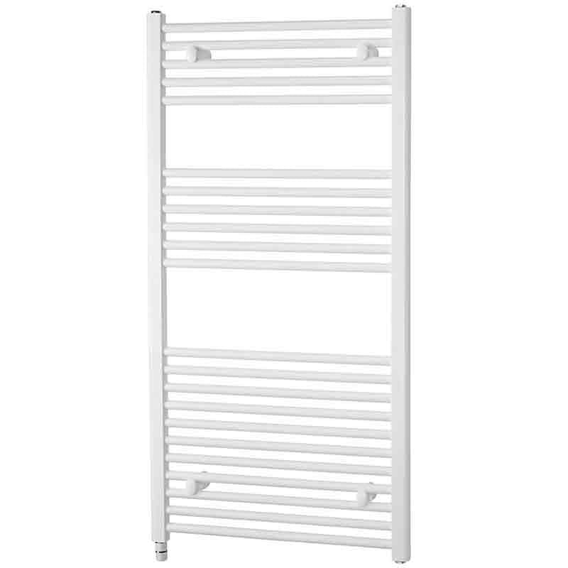 Towelrads Richmond Non Thermostatic Heated Towel Rail 1186mm High x 450mm Wide - White - 136076 - TAP 'N' SHOWER