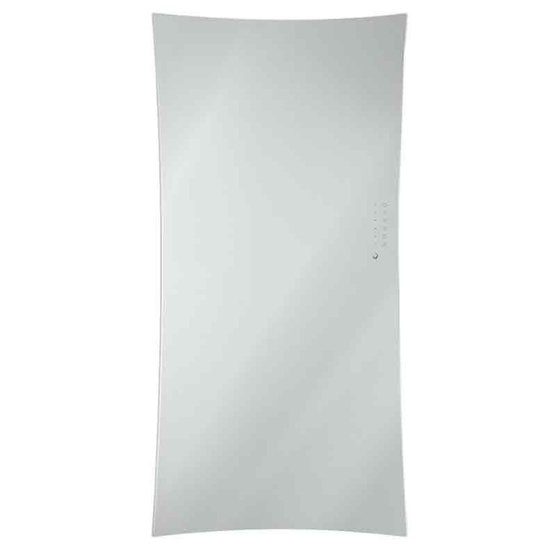 Towelrads Vetro Star Glass Hot Water Radiator 1063mm High x 532mm Wide - Mirror - 144247 - TAP 'N' SHOWER