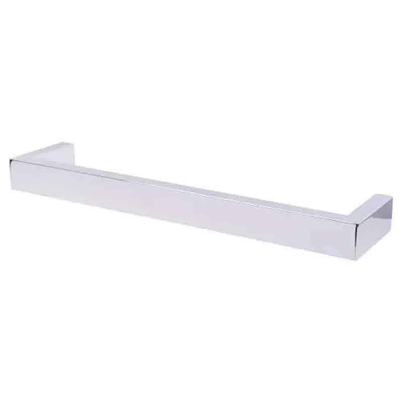 Towelrads Elcot Electric Square Closed Ended Towel Raill 40mm High x 450mm Wide - Polished Stainless Stee - 488101 - TAP 'N' SHOWER