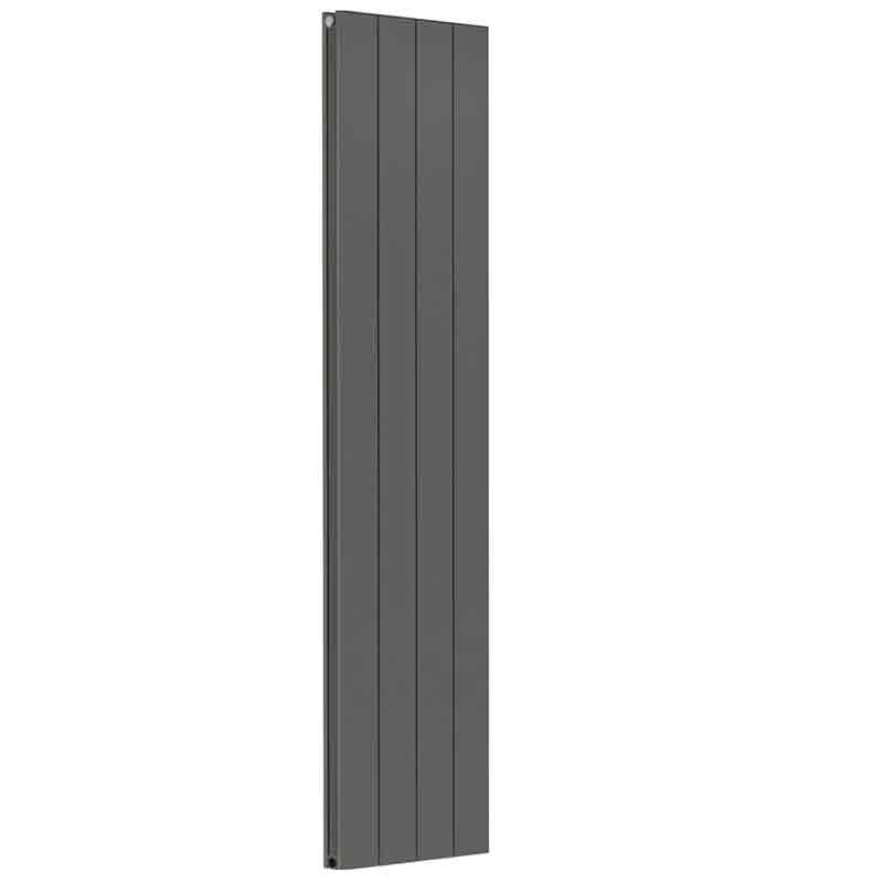 Towelrads Ascot 4 Section Double Radiator 1800mm High x 407mm Wide - Anthracite - 510086 - TAP 'N' SHOWER