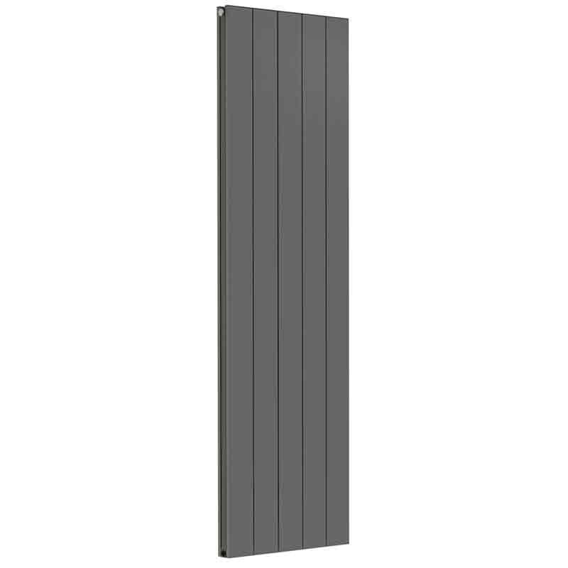 Towelrads Ascot 5 Section Double Radiator 1800mm High x 510mm Wide - Anthracite - 510087 - TAP 'N' SHOWER