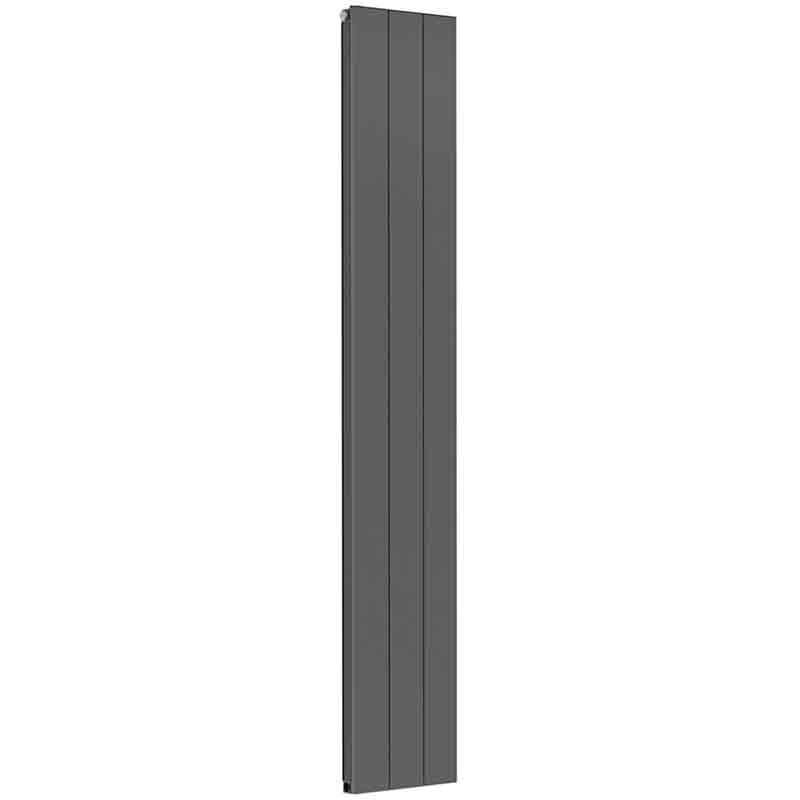 Towelrads Ascot 3 Section Single Radiator 1800mm High x 305mm Wide - Anthracite - 510095 - TAP 'N' SHOWER