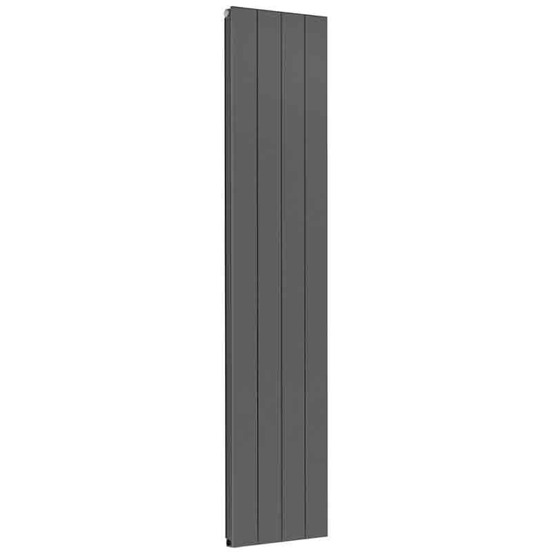Towelrads Ascot 4 Section Single Radiator 1800mm High x 407mm Wide - Anthracite - 510096 - TAP 'N' SHOWER