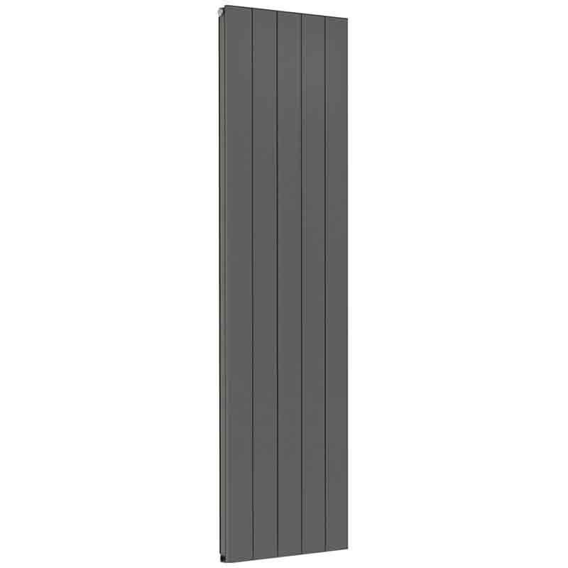 Towelrads Ascot 5 Section Single Radiator 1800mm High x 510mm Wide - Anthracite - 510097 - TAP 'N' SHOWER