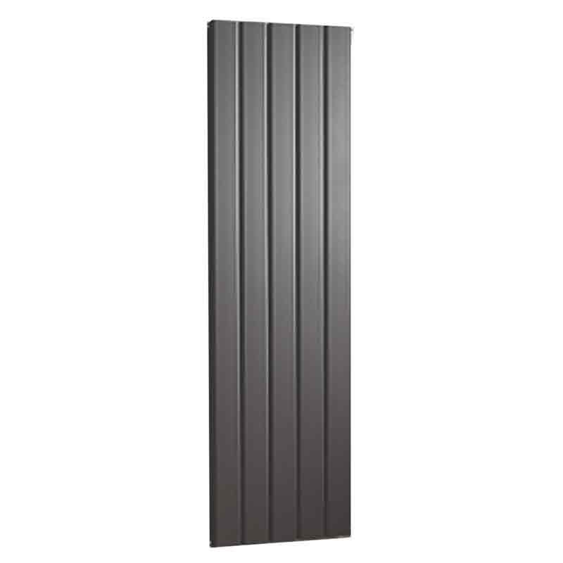 Towelrads Berkshire 4 Section Single Radiator 1800mm High x 407mm Wide - Anthracite - 510130 - TAP 'N' SHOWER