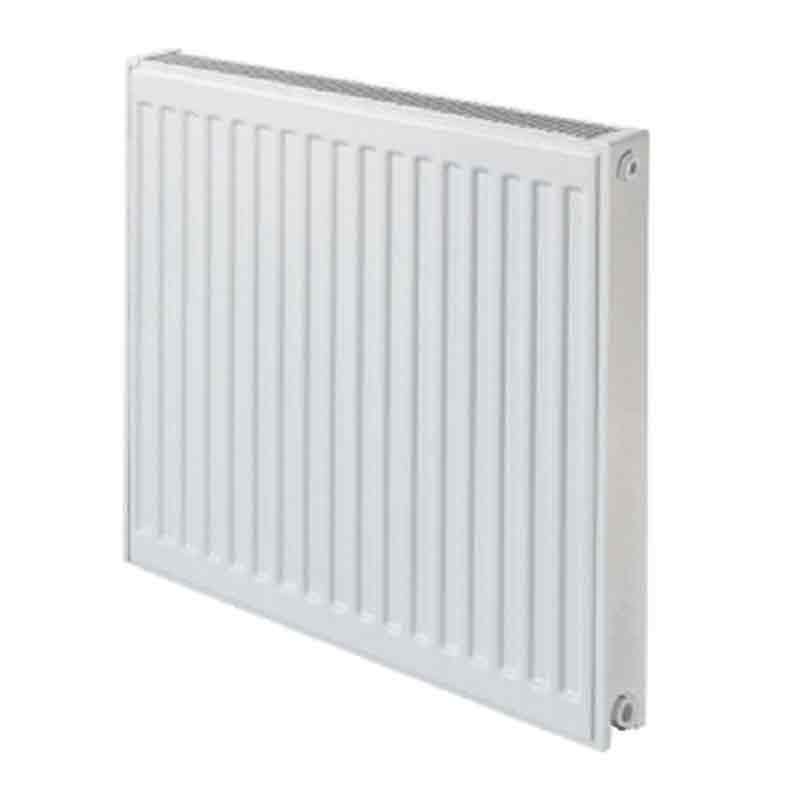 Towelrads Compact Single Convector Hot Water Radiator 600mm High x 400mm Wide - White - 600014 - TAP 'N' SHOWER
