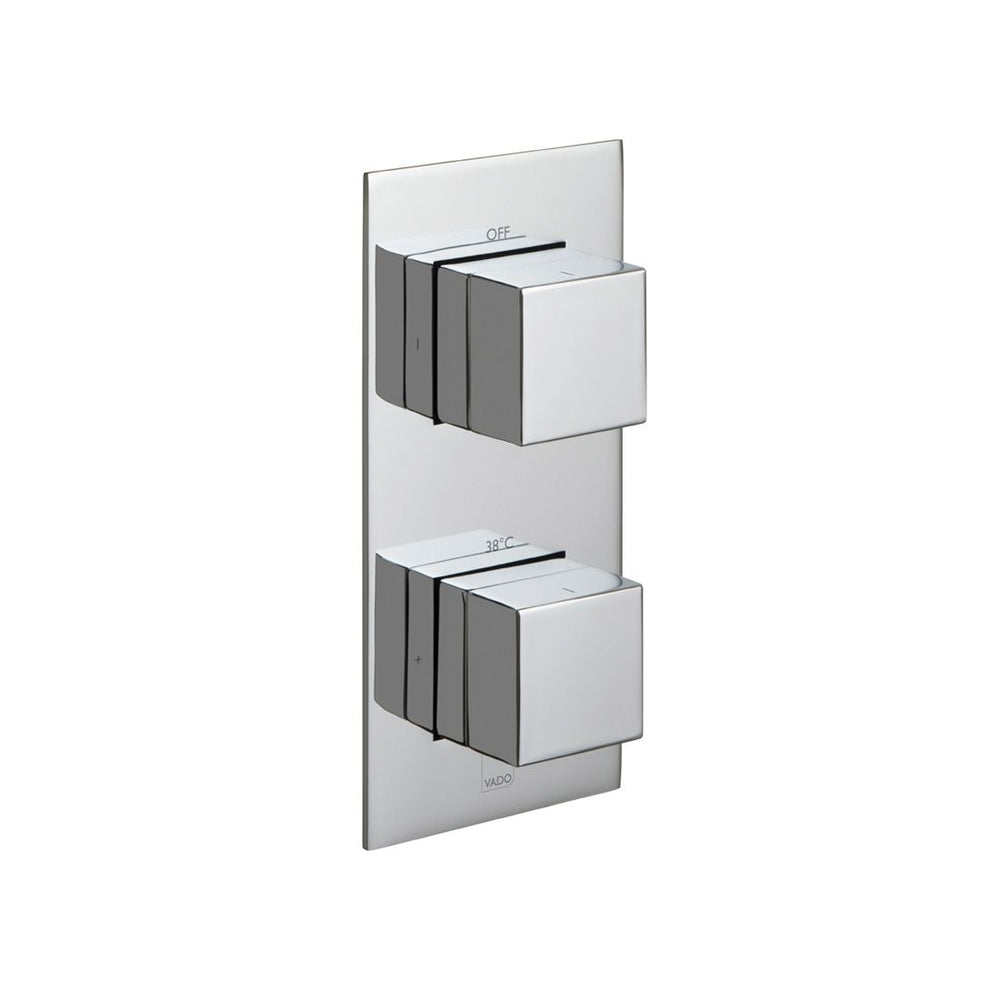 Vado Tablet Notion 1 Outlet Thermostatic Shower Valve - Polished Chrome - TAB - 148 - NOT - C/P - TAP 'N' SHOWER