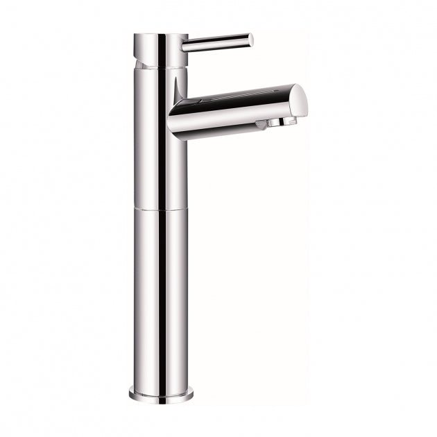 Kartell Plan Tall Mono Basin Mixer Tap - Polished Chrome - TAP014PL - TAP 'N' SHOWER