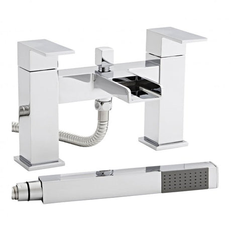 Kartell Phase Waterfall Bath Shower Mixer Tap - Polished Chrome - TAP037PH - TAP 'N' SHOWER