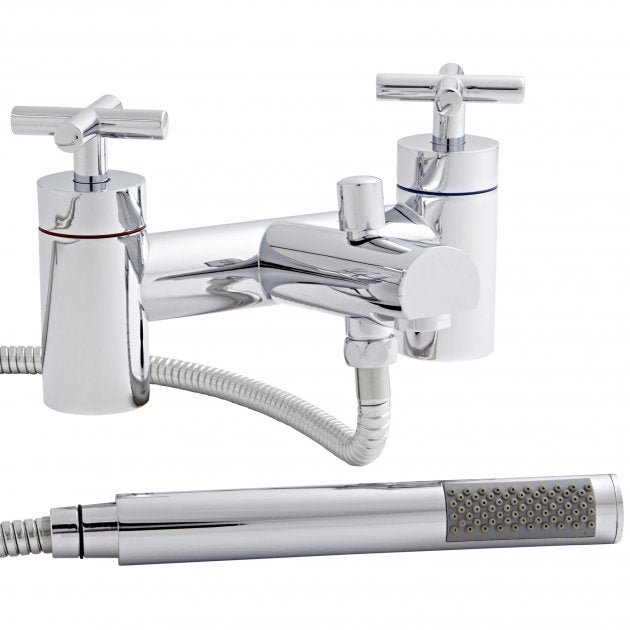 Kartell Times Bath Shower Mixer Tap - Polished Chrome - TAP082TI - TAP 'N' SHOWER