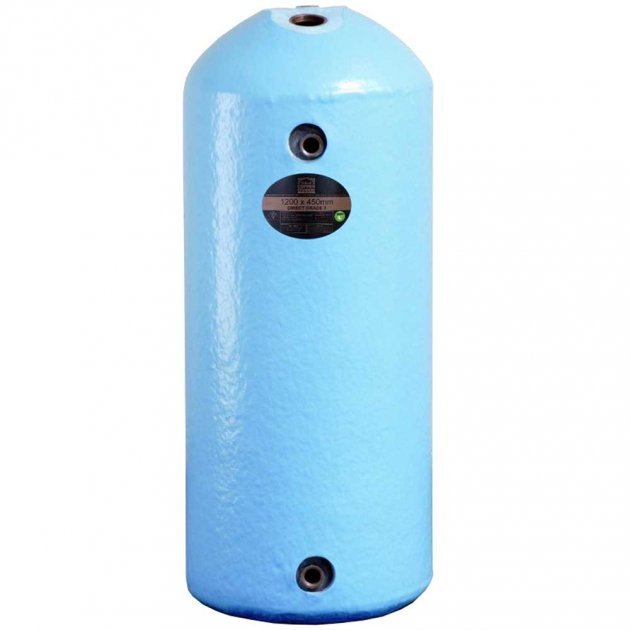 Telford Standard Copper 1500mm x 600mm Direct Vented Hot Water Cylinder - 370 Litre - Blue - B3D15060VF - TAP 'N' SHOWER