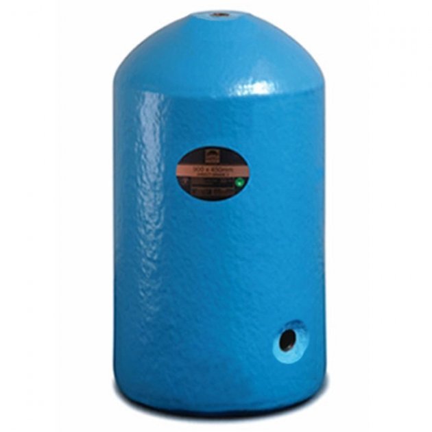 Telford Standard Copper 1800mm x 450mm Direct Vented Hot Water Cylinder Side Immersion 247 Litre - Blue - B3D18045VF - TAP 'N' SHOWER