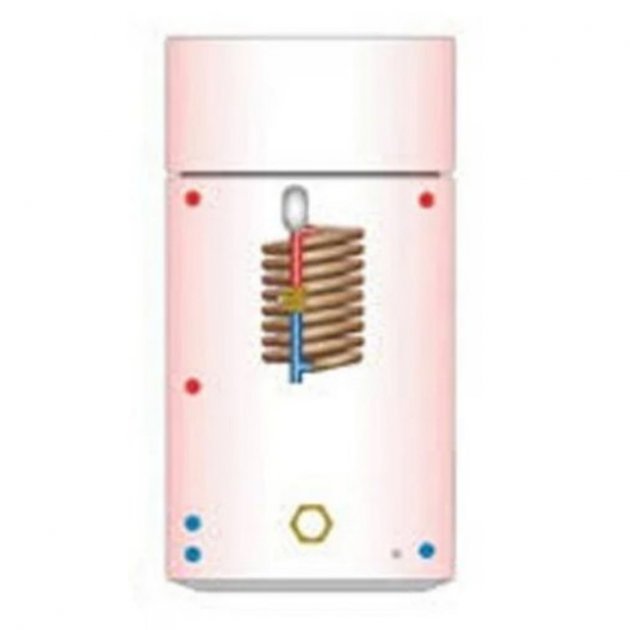 Telford Tristar Thermal Store 1800mm x 500mm Open - Vented Combination Copper Cylinder - 250 Litre - Blue - TSC250/1015 - TAP 'N' SHOWER