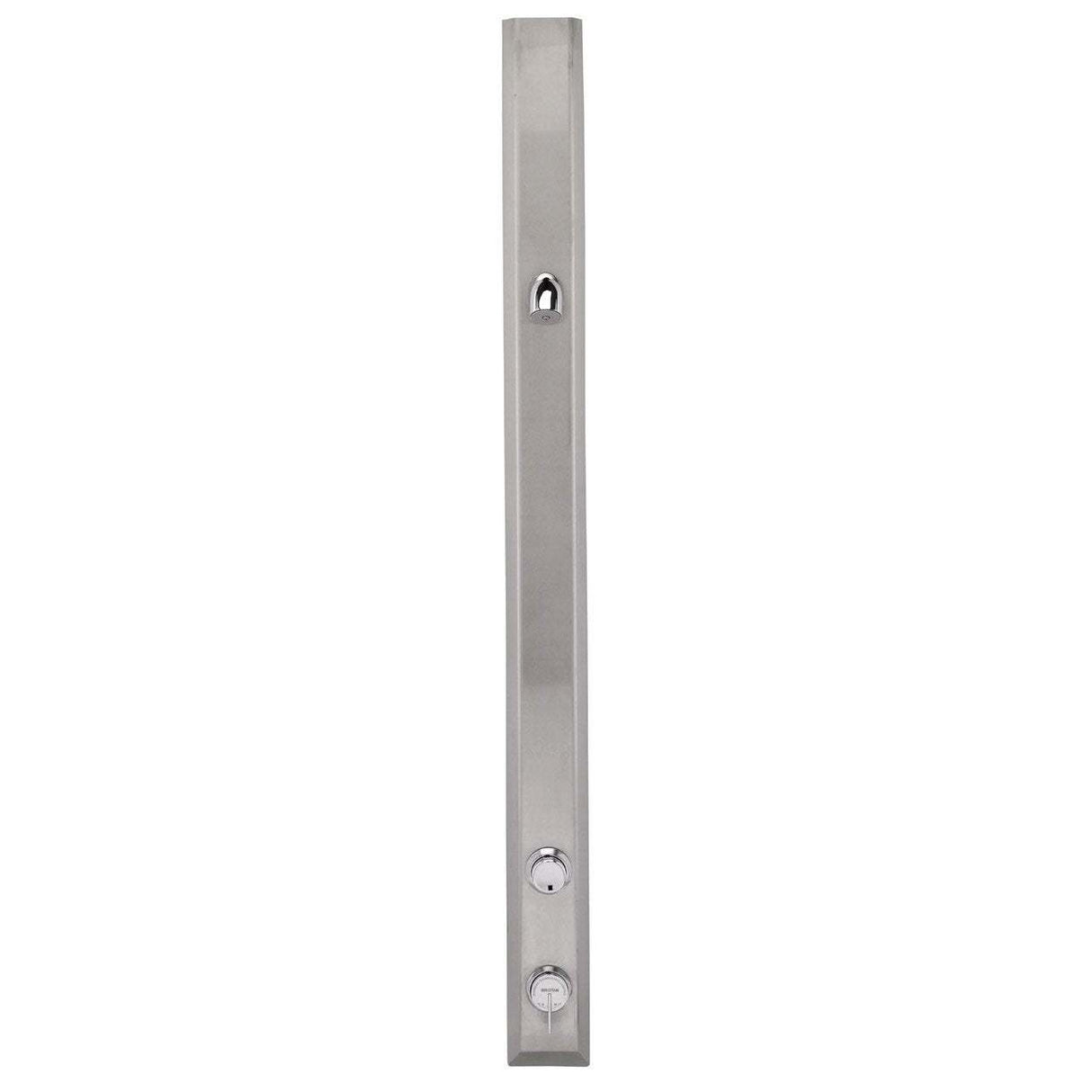 Bristan Commercial Vandal Resistant Head Timed Flow Shower Panel - Chr