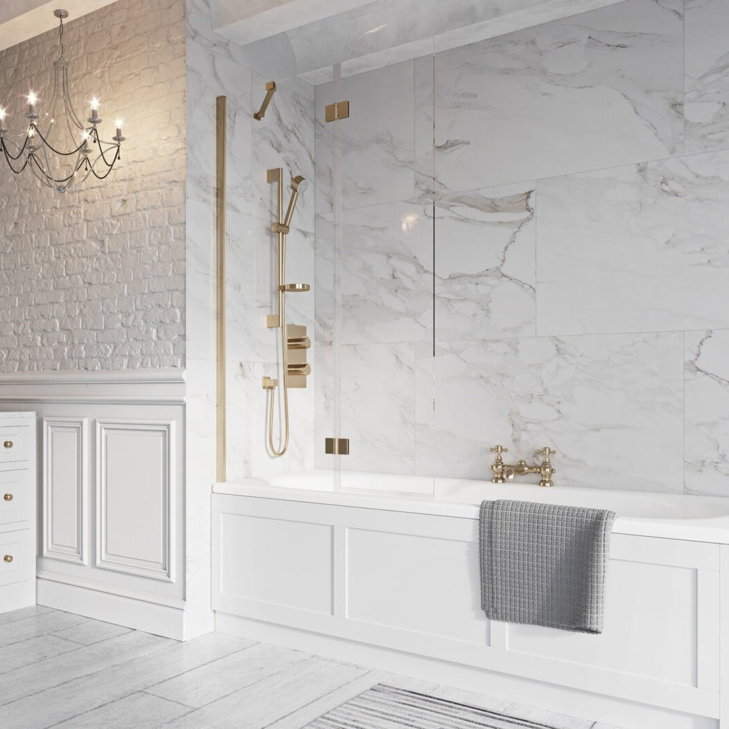 Scudo Thalia Out Pack Full Set - Brushed Brass - THALIAOUTPACKBB - TAP 'N' SHOWER