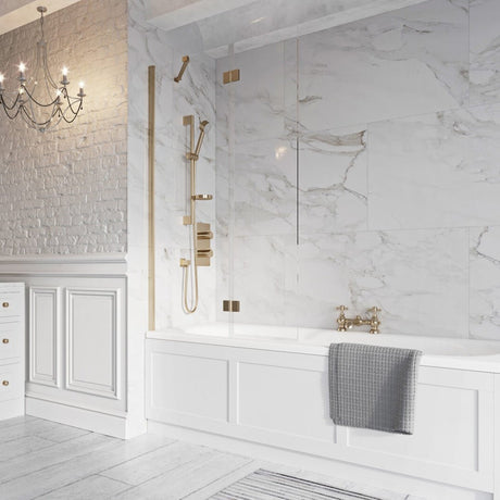 Scudo Thalia Out Pack Full Set - Brushed Brass - THALIAOUTPACKBB - TAP 'N' SHOWER