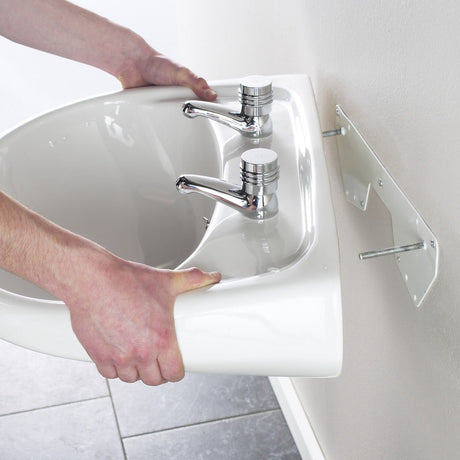 Twyford Total Install Bracket Kit for Washbasins Centres 225mm - TI1961XX - TAP 'N' SHOWER