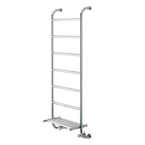Vogue Ieri 9 Heated Towel Rail 1350mm H x 500mm W Central Heating