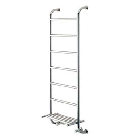 Vogue Ieri 9 Heated Towel Rail 1350mm H x 500mm W Central Heating
