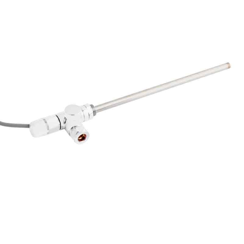 Towelrads Corner TRV Dual Fuel Valve - White - 129041 - TAP 'N' SHOWER