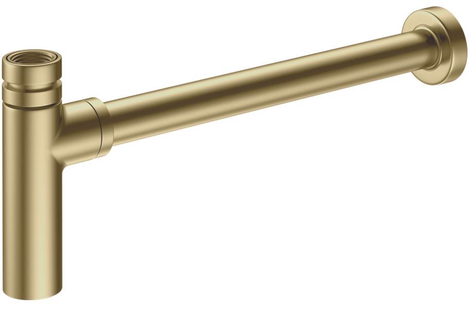 Britton Hoxton Bottle Trap - Brushed Brass - HOX.0402BB - TAP 'N' SHOWER