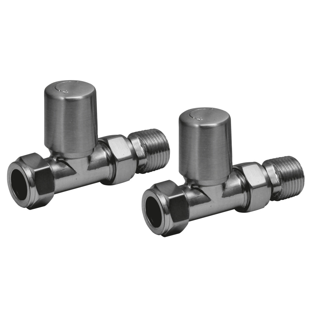 Scudo Radiator Valve Straight 15mm - Gunmetal - TRV017 - TAP 'N' SHOWER