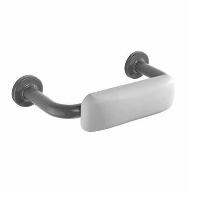 Twyford Avalon Back Support with Cushion - Grey - AV4912GY - TAP 'N' SHOWER