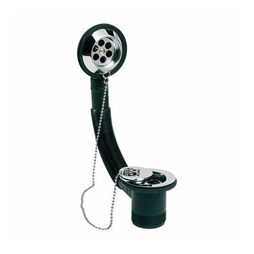 Twyford Classique Bath Waste & Overflow - Chrome - CQ5824CP - TAP 'N' SHOWER