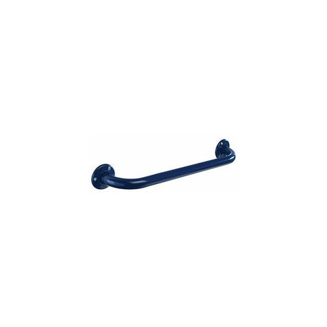 Twyford Doc M Support Grab Rail Exposed Fittings 600mm - Blue - SR5902BE - TAP 'N' SHOWER