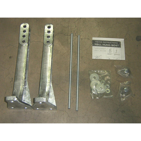 Twyford Wall Hung Toilet/Bidet Bracket & Bolts Assembly - SR8138XX - TAP 'N' SHOWER