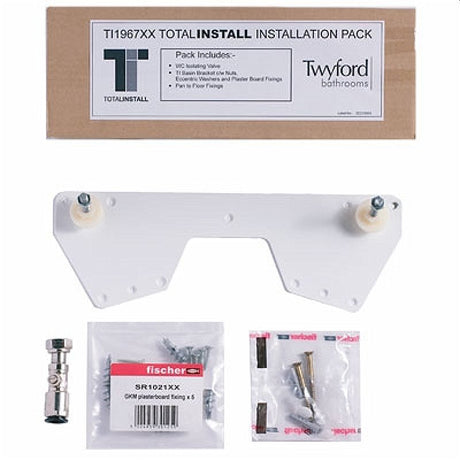 Twyford Total Install Fixing Kit Optional Upgrade Pack - TI1967XX - TAP 'N' SHOWER